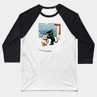 It's snow outside Baseball T-Shirt